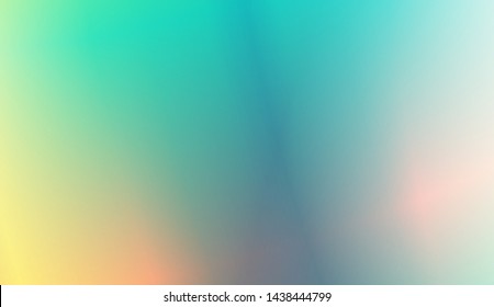 Hologram Gradient Background. For Your Design Wallpapers Presentation. Vector Illustration