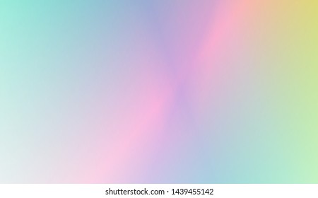 Hologram Gradient Background. For Your Design Wallpapers Presentation. Vector Illustration