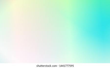 Hologram Gradient Background. For Your Design Wallpapers Presentation. Vector Illustration