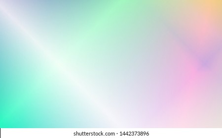 Hologram Gradient Background. For Your Design Wallpapers Presentation. Vector Illustration