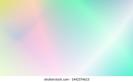 Hologram Gradient Background. For Your Design Wallpapers Presentation. Vector Illustration