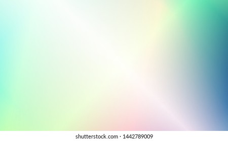 Hologram Gradient Background. For Your Design Wallpapers Presentation. Vector Illustration