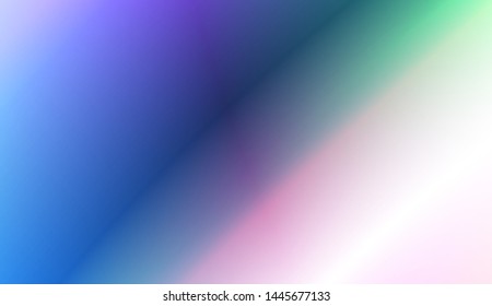 Hologram Gradient Background. For Your Design Wallpapers Presentation. Vector Illustration