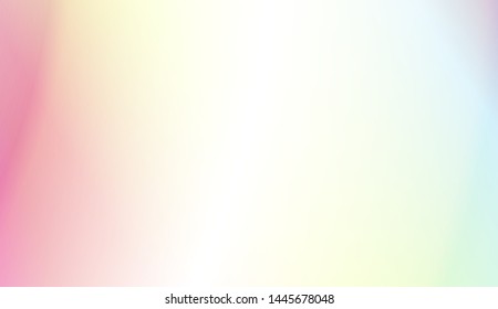 Hologram Gradient Background. For Your Design Wallpapers Presentation. Vector Illustration
