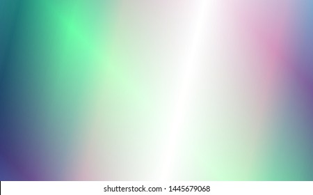 Hologram Gradient Background. For Your Design Wallpapers Presentation. Vector Illustration