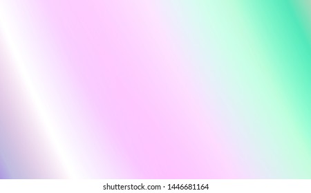 Hologram Gradient Background. For Your Design Wallpapers Presentation. Vector Illustration