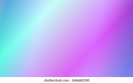 Hologram Gradient Background. For Your Design Wallpapers Presentation. Vector Illustration