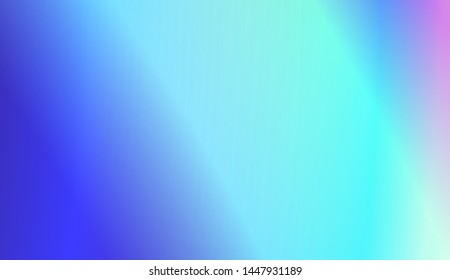 Hologram Gradient Background. For Your Design Wallpapers Presentation. Vector Illustration