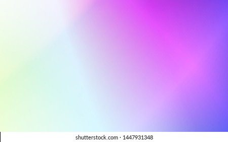 Hologram Gradient Background. For Your Design Wallpapers Presentation. Vector Illustration