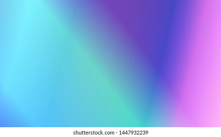 Hologram Gradient Background. For Your Design Wallpapers Presentation. Vector Illustration