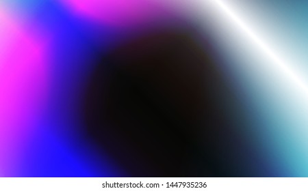 Hologram Gradient Background. For Your Design Wallpapers Presentation. Vector Illustration