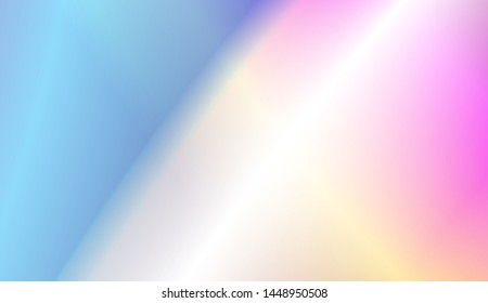 Hologram Gradient Background. For Your Design Wallpapers Presentation. Vector Illustration