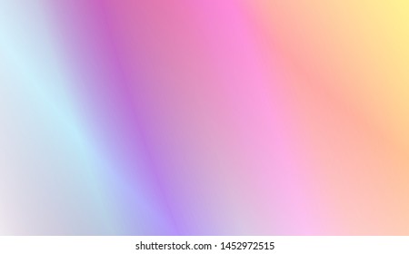 Hologram Gradient Background. For Your Design Wallpapers Presentation. Vector Illustration