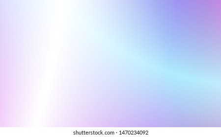 Hologram Gradient Background. For Your Design Wallpapers Presentation. Vector Illustration