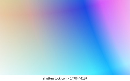 Hologram Gradient Background. For Your Design Wallpapers Presentation. Vector Illustration