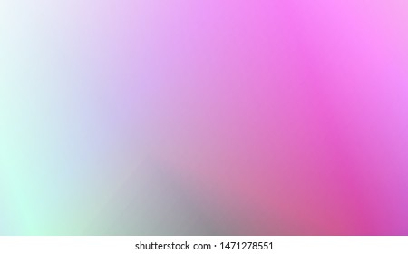 Hologram Gradient Background. For Your Design Wallpapers Presentation. Vector Illustration