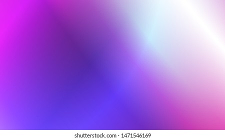 Hologram Gradient Background. For Your Design Wallpapers Presentation. Vector Illustration