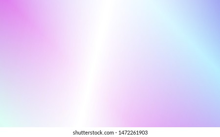 Hologram Gradient Background. For Your Design Wallpapers Presentation. Vector Illustration