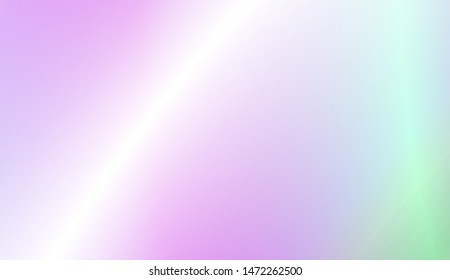 Hologram Gradient Background. For Your Design Wallpapers Presentation. Vector Illustration