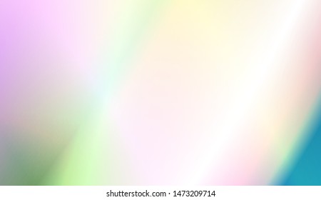 Hologram Gradient Background. For Your Design Wallpapers Presentation. Vector Illustration