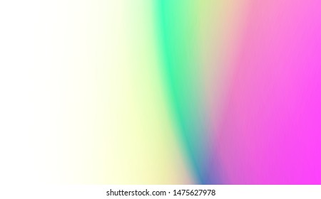 Hologram Gradient Background. For Your Design Wallpapers Presentation. Vector Illustration