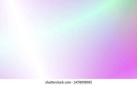 Hologram Gradient Background. For Your Design Wallpapers Presentation. Vector Illustration