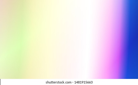 Hologram Gradient Background. For Your Design Wallpapers Presentation. Vector Illustration