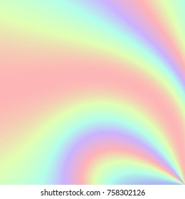 Hologram gradient backgrounds. Colorful holographic abstract vector. Design texture style hipster.
