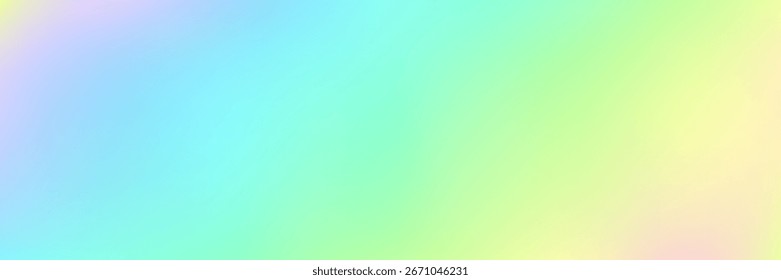Hologram Gradient. Blur Geometry Backdrop. Shiny Foil. Neon Design. Holographic Background. Pearlescent Background. Hipster Flyer. Psychedelic Pop Texture. Blue Hologram Gradient
