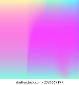 Hologram Gradient. Chrome Card. Blue Retro Texture. Metal Glitch. Neon Spectrum Invitation. Holographic Texture. Minimal Paper. Abstract Background. Pink Hologram Gradient