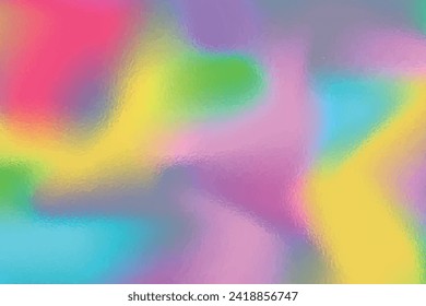 hologram gradient with foil effect in vector for background,wallpaper ,print,etc