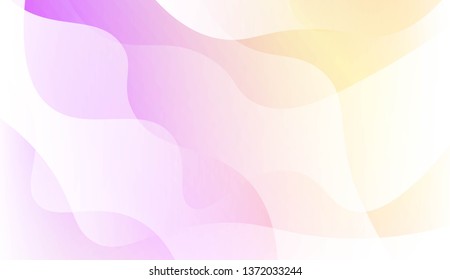 Hologram Gradient Geometric Wave Shape. Abstract background. For Template Cell Phone Backgrounds. Vector Illustration