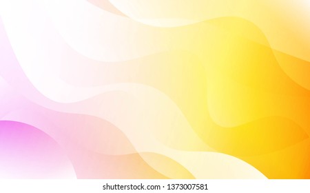 Hologram Gradient Geometric Wave Shape. Abstract background. For Template Cell Phone Backgrounds. Vector Illustration
