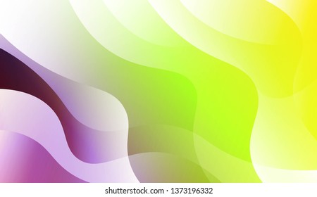 Hologram Gradient Geometric Wave Shape. Abstract background. For Template Cell Phone Backgrounds. Vector Illustration