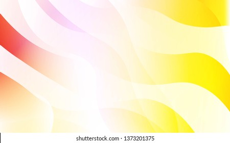Hologram Gradient Geometric Wave Shape. Abstract background. For Template Cell Phone Backgrounds. Vector Illustration