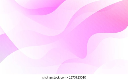 Hologram Gradient Geometric Wave Shape. Abstract background. For Template Cell Phone Backgrounds. Vector Illustration