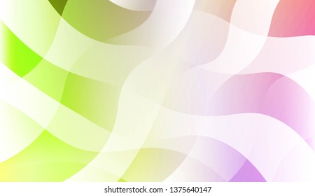 Hologram Gradient Geometric Wave Shape. Abstract background. For Template Cell Phone Backgrounds. Vector Illustration