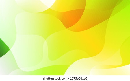 Hologram Gradient Geometric Wave Shape. Abstract background. For Template Cell Phone Backgrounds. Vector Illustration