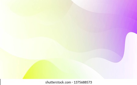 Hologram Gradient Geometric Wave Shape. Abstract background. For Template Cell Phone Backgrounds. Vector Illustration