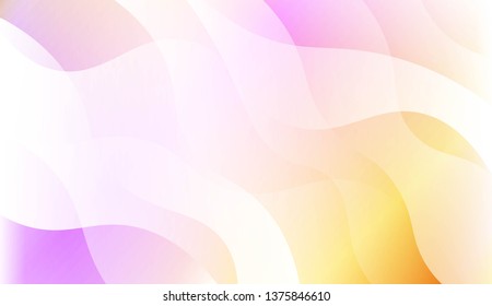 Hologram Gradient Geometric Wave Shape. Abstract background. For Template Cell Phone Backgrounds. Vector Illustration