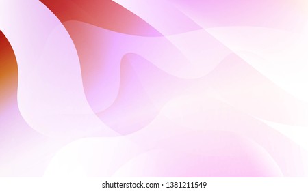 Hologram Gradient Geometric Wave Shape. Abstract background. For Template Cell Phone Backgrounds. Vector Illustration