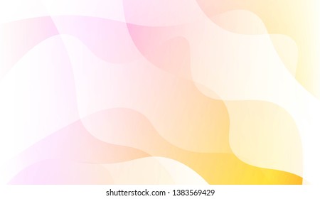 Hologram Gradient Geometric Wave Shape. Abstract background. For Template Cell Phone Backgrounds. Vector Illustration