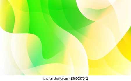 Hologram Gradient Geometric Wave Shape. Abstract background. For Template Cell Phone Backgrounds. Vector Illustration