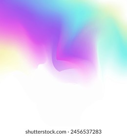 Hologram Gradient. Iridescent Background. Metal Gasoline Invitation. Purple Shiny Texture. Modern Mesh. Retro Design. Abstract Background. Fashion Flyer. Violet Hologram Gradient