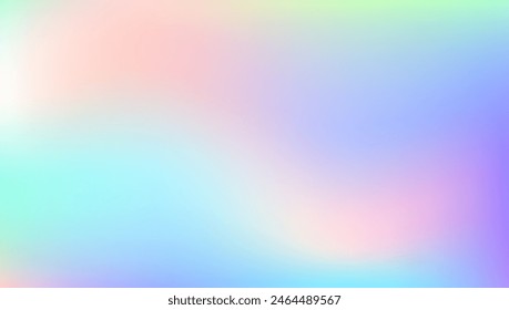 Hologram Gradient. Iridescent Background. Retro Multicolor Brochure. Blue Shiny Background. Pearlescent Texture. Blur Glitch. Liquid Paper. Pastel Cover. Violet Hologram Gradient