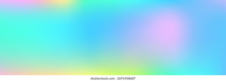 Gradiente de holograma. Textura irisada. Fondo de metal amarillo. Líquido pastel. Tapa blanda. Fondo de holografía Pop. Fondo holográfico. Efecto de desenfoque. Gradiente de holograma rosa
