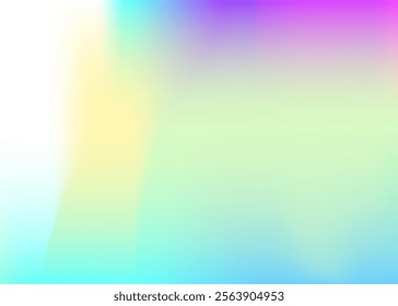 Hologram Gradient. Kawaii Mesh. Iridescent Texture. Purple Shiny Texture. Holographic Background. Pastel Fluid. Retro Vector. Pop Minimalist Illustration. Pink Hologram Gradient
