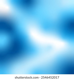 Gradiente do holograma. Planos de fundo de gradiente de malha em cores azuis.Modelos para banners,design de marca,mídia social,capa. Folheto Futurista Brilhante. Papel Metálico. Gradiente do holograma azul