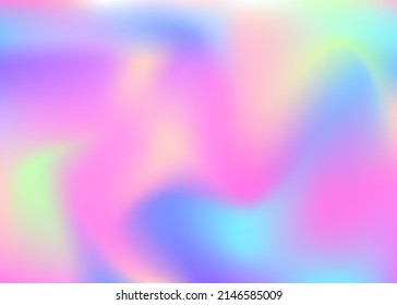 Rainbow Poster Blur Texture