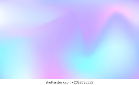 Hologram Gradient. Plastic Flyer. Pearlescent Background. Pastel Cover. Metal Glitter. Pink Neon Background. Retro Geometry Template. Iridescent Texture. Purple Hologram Gradient